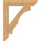 Ekena Millwork Balboa Slat Smooth Bracket, Western Red Cedar, 3 1/2"W x 22"D x 26"H BKT04X22X26BOA06SWR - alternate 4